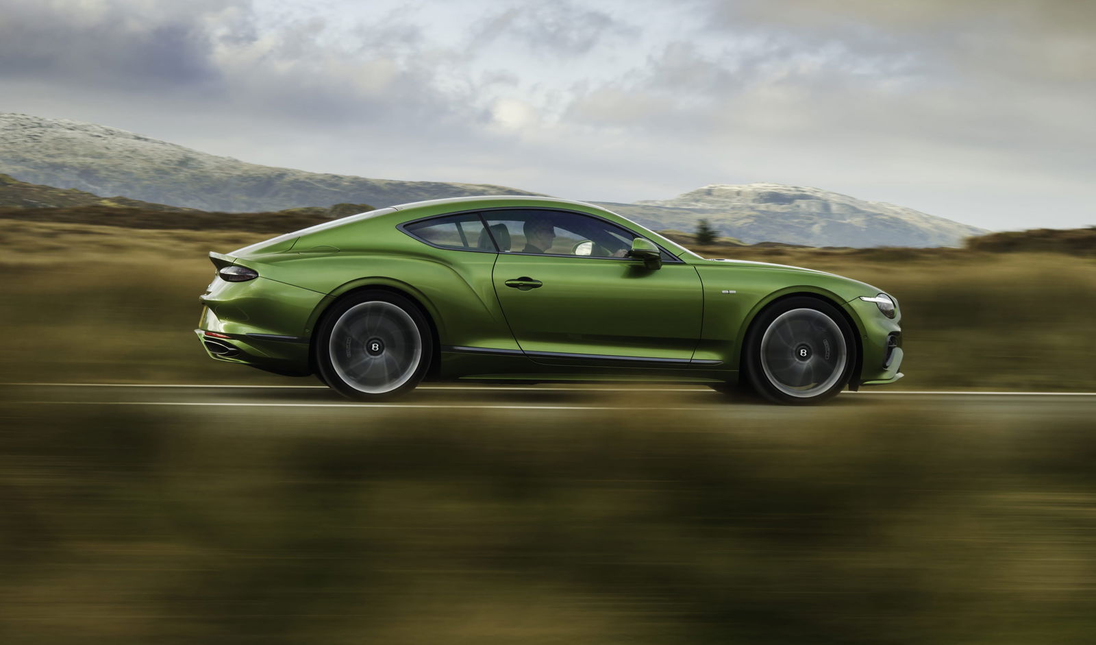 Bentley Continental GT Speed - side, driving